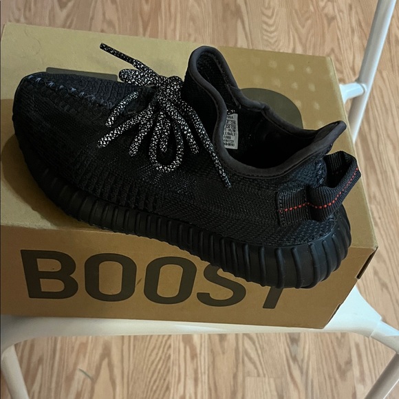 Yeezy Other - Yeezy Black Knit Sneakers/Men size 5/Women size 6/excellent condition/ Worn once